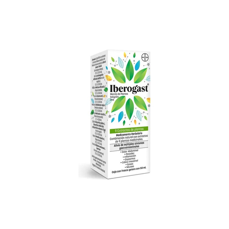 Iberogast Solución Oral Medicina Herbolaria Para Colitis Y Gastritis Gotero