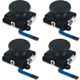 SensaBliss For Switch Joy-con Repair Switch Repair Tool Right/Left Sensor Analog Joystick Switch Compatible with NS Joy-Con Switch Parts Replacement Joycons for Switch 3D Analog Lever Set of 4