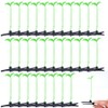 CRASPIRE 100Pcs Bean Sprout Hair Clips Plant Green Little Grass