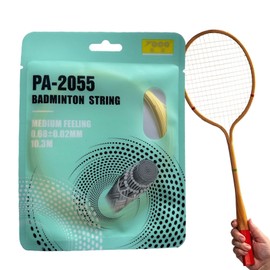 Tennis String - High Elastic Badminton & Tennis Racket Strings | 10M Training Badminton Racquet String, Badminton Racket Accessories for Youth Players