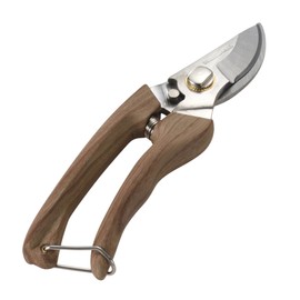 Takagi Woody Taste Stainless Steel Women's Pruning Shears 6.5 in (165 mm) Small opening for easy handling by women's hands Cutting allowance: approximately φ10mm for first-year young branches