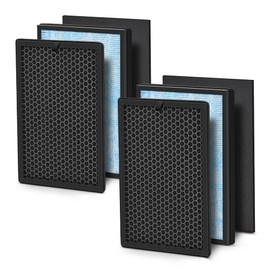 [2 SETS] 8L HEPA Replacement Filter Set Compatible with Okaysou Airmax 8L Air Purifier Filters, 3-Stage Airmax 8L Filter, H13 True HEAP and Blue Ultra-Filter Carbon Pre-filter Air Cleaner for Home