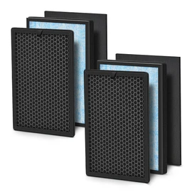 [2 SETS] 8L HEPA Replacement Filter Set Compatible with Okaysou Airmax 8L Air Purifier Filters, 3-Stage Airmax 8L Filter, H13 True HEAP and Blue Ultra-Filter Carbon Pre-filter Air Cleaner for Home