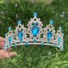 ASTRUE Wedding Crystal Tiaras and Crowns for Women, Bride Royal