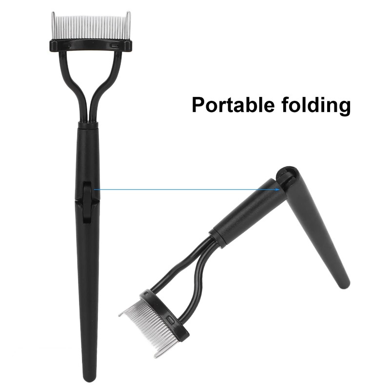 Eyelash Comb, Folding Eyelashes Separator for Daily Use