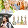 Barrettes for Women - Stringed Instrument Shaped Hair Accessories with