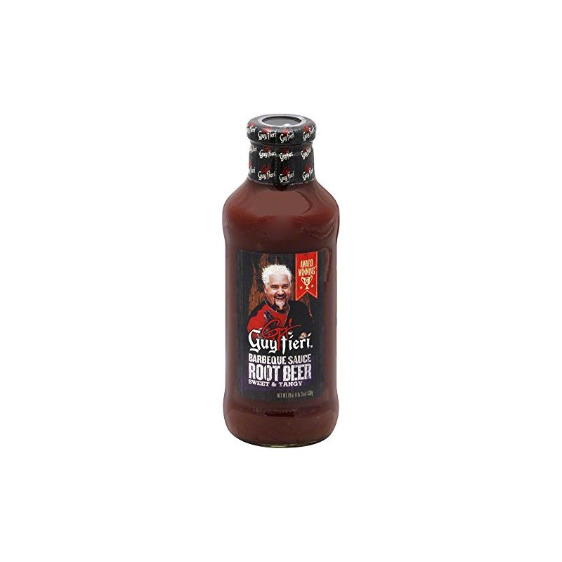 Guy Fieri Sauce Barbecue Root Beer, 19 oz