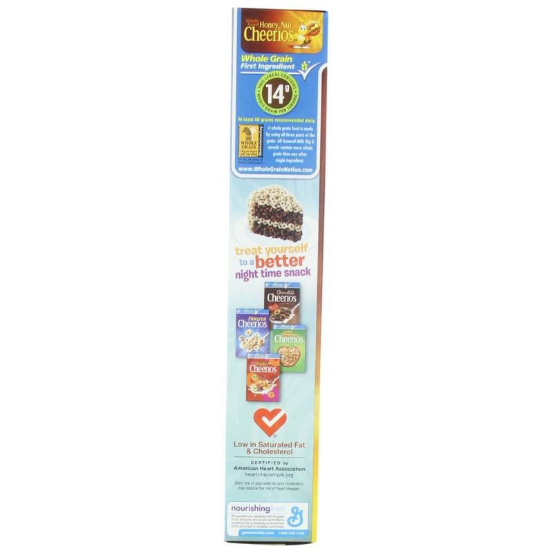 General Mills Cheerios Honey Nut Cereal, 12.25-Ounce Boxes (Pack of