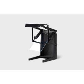 Fake hologram smartphone stand (assembled), compatible with the smartphone app "ACUAH" (voice interactive AI character assistant)