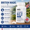 Vitamin B12 Methylcobalamin 1000mcg - 365 Vegan Tablets - SMUG