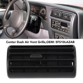 Console Air Vent Outlet, Front Air Grille AC Vent, Dashboard Fresh Air Grille Outlet Panel, Compatible with Cherokee XJ 1997-2001, Replaces 5FS10LAZAB