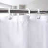 Long Shower Curtain Liner 78 Inches Height-Water-repellent Fabric Shower Curtains