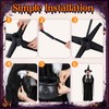 Sanwuta 6 ft Halloween Animated Witch with Light up Cauldron