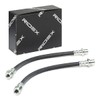 RIDEX Brake Hose 83B0946 Front Both Sides Brake Hoses Length: