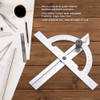 Protractor Angle Ruler,Universal Carbon Steel Digital Bevel Protractor,Adjustable Protractor,Angle Measurement