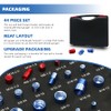 MENGBEI 44PCS Thread Checker, Nut and Bolt Thread Checker, Thread
