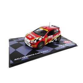 OPO 10 - Rally Car 1/43 Compatible with Fiat Punto S1600 Monte Carlo 2004 Broccoli Agnese - BR54