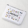 Physics Gifts Physics Cosmetic Makeup Bag Gifts for Physics Lovers