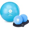 2 x Fascia Balls (Natural Rubber 7.2 cm) + 1