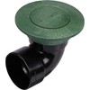 NDS 322G* Pop-Up Drainage Emitter with Elbow, fits 3-Inch Sewer