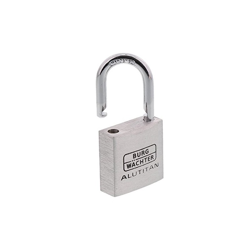 Burg-Wächter padlock, set of 2, 5 mm thickness, 4 keys,