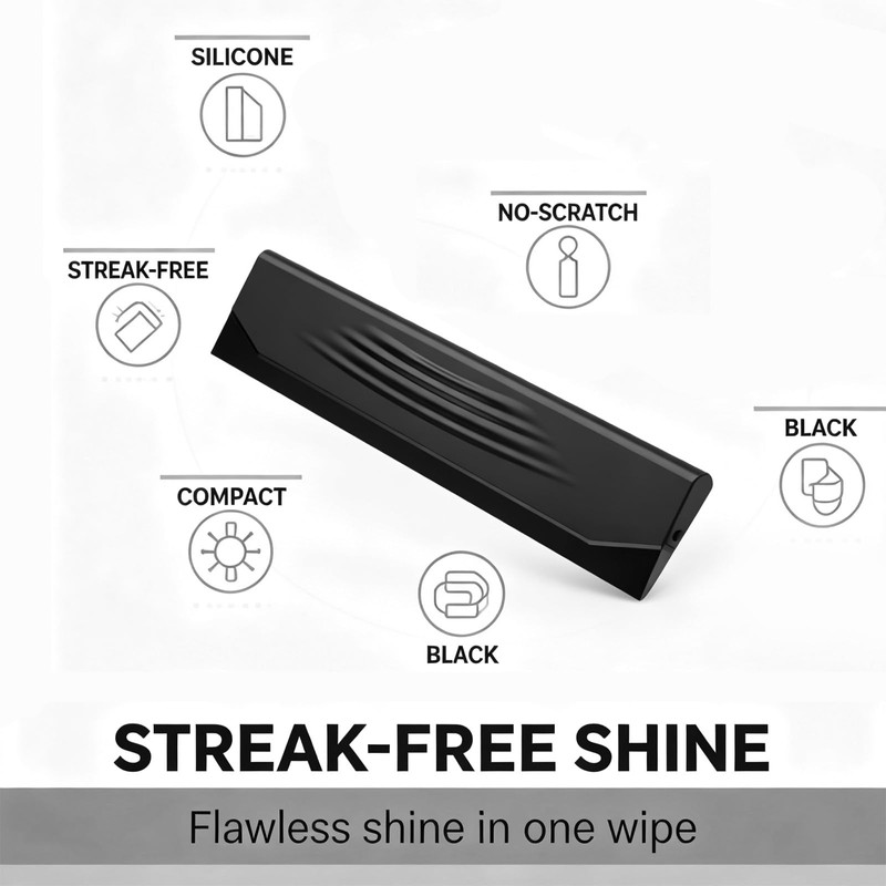 Shower Squeegee Set - Shower Squeegee with Hook - Scraper
