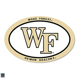 Wake Forest Oval Logo Magnet- 6"