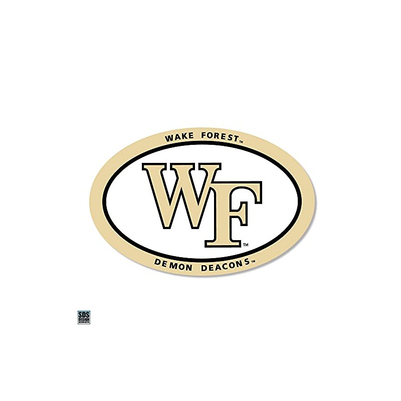 Wake Forest Oval Logo Magnet- 6"