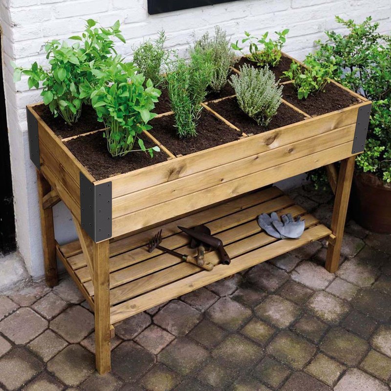 8 Pack Raised Beds Corner Brackets | Raised Garden Bed