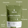 Golden Matcha - Golden Milk + Matcha latte. Sin azúcar,