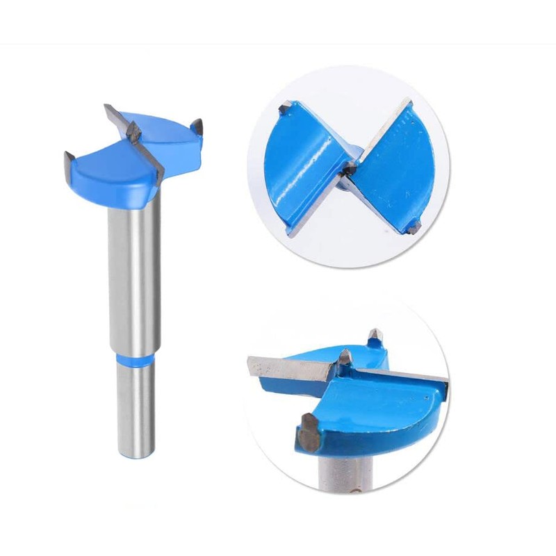 TA-VIGOR Forstner Drill Bit 70mm, Tungsten Carbide Wood Hole Saw