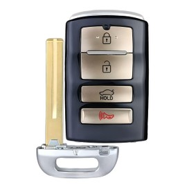 1x New Quality Replacement Proximity Key Fob Remote Compatible with & Fit for 2017-2019 Kia Cadenza - MPN TQ8-FO8-4F10-02