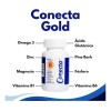 Vitaminas Conecta Gold Adultos 60 Tab, Mejora La Memoria Sin