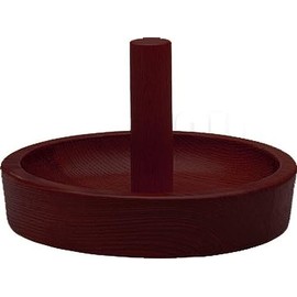 Hj Scott Cone Talc Bowl, Cherry, black
