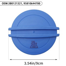 Xiciki Radiator Expansion Tank Cap Coolant Cap Replacement for VW Golf A3 A4 Passat Durable Plastic Coolant Cap Replacement Reservoir Cap 3B0121321 (Blue)