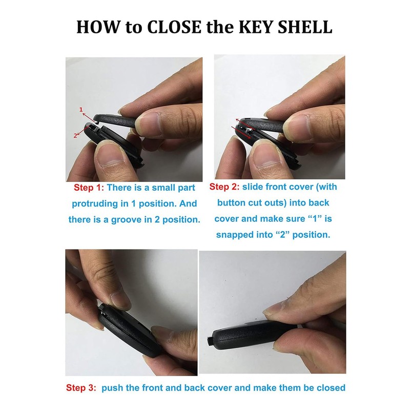 Keyless Entry Key Fob Shell Case Fit for Honda 2003-2012
