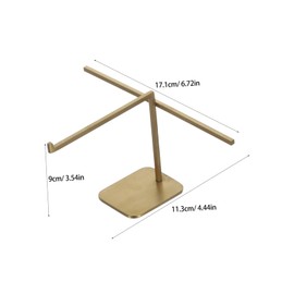 Baluue Desktop Eyeglass Holder Stand Portable Eyewear Organizer Rack for Counter Desk Detachable Design for Space Saving Display for Glasses and Sunglasses