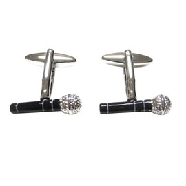 Kiola Designs Karaoke Microphone Cufflinks