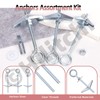 Hilitchi 15Pcs M5 O-Shaped Toggle Bolts and Wing Nut Kit