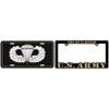 U.S. Army Airborne License Plate with Frame