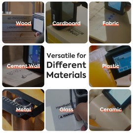 v4ink BB22B Original Solvent Quick Dry Black Ink Cartridge Replacement for Bentsai Handheld Inkjet Printer BT-HH6205B and BT-HH6205BL