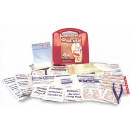 SAS Safety 6010 10-Person First Aid Kit with Plastic Case