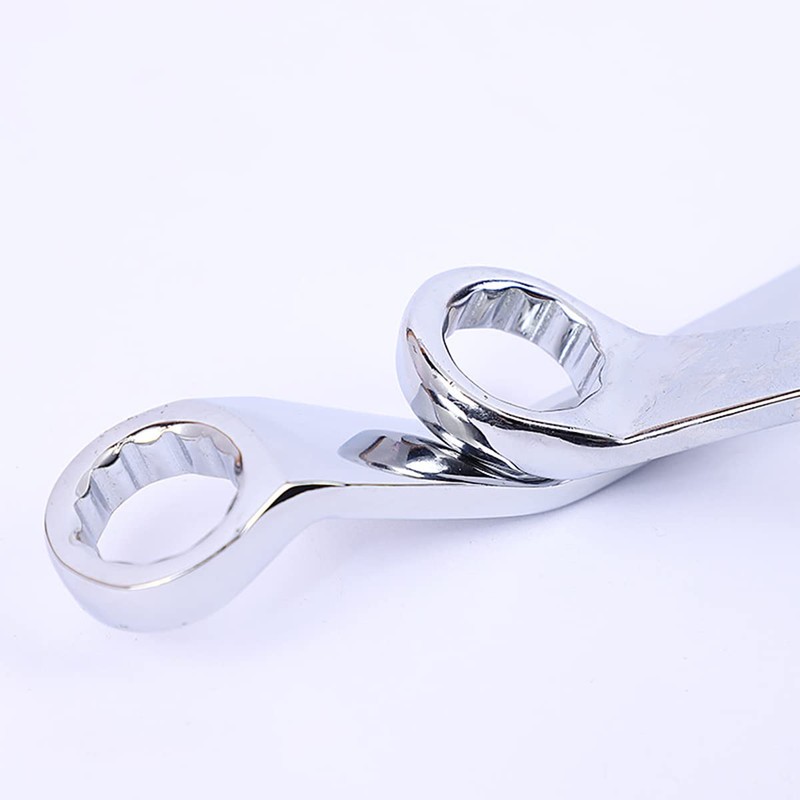 Double End Ring Spanner 14mmx17mm Offset Metric Double-Ended Torx Wrenches