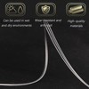 Laxzo ® 2Pcs Universal Bicycle Brake Cables, 1100mm Front &