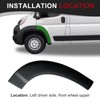 Copgge Front Door Fender Flare Molding Upper Front Wheel Arch