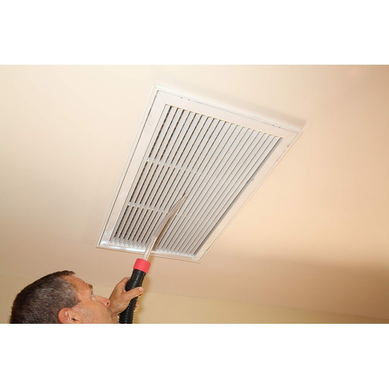 VaccuFlex Wet/Dry Vacuum Attachment Kit - Universal Adapter for Unreachable