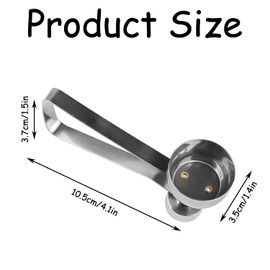 Rumyve Egg Cracker Egg Cutter,Egg Shell Remover,Stainless Steel Vibration Tool Opener Shell Separator Remover