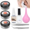Eyelash Extension Practice Tool Kit Portable False Eyelashes Glue Remover