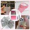 Pink Rhinestones Kit with B7000 Glue & Tools, Flatback Gems
