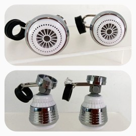Niagara LOT OF 2 Swivel Faucet Aerator w/ PAUSE Kitchen Swivel Spray Stream 1.5 GPM